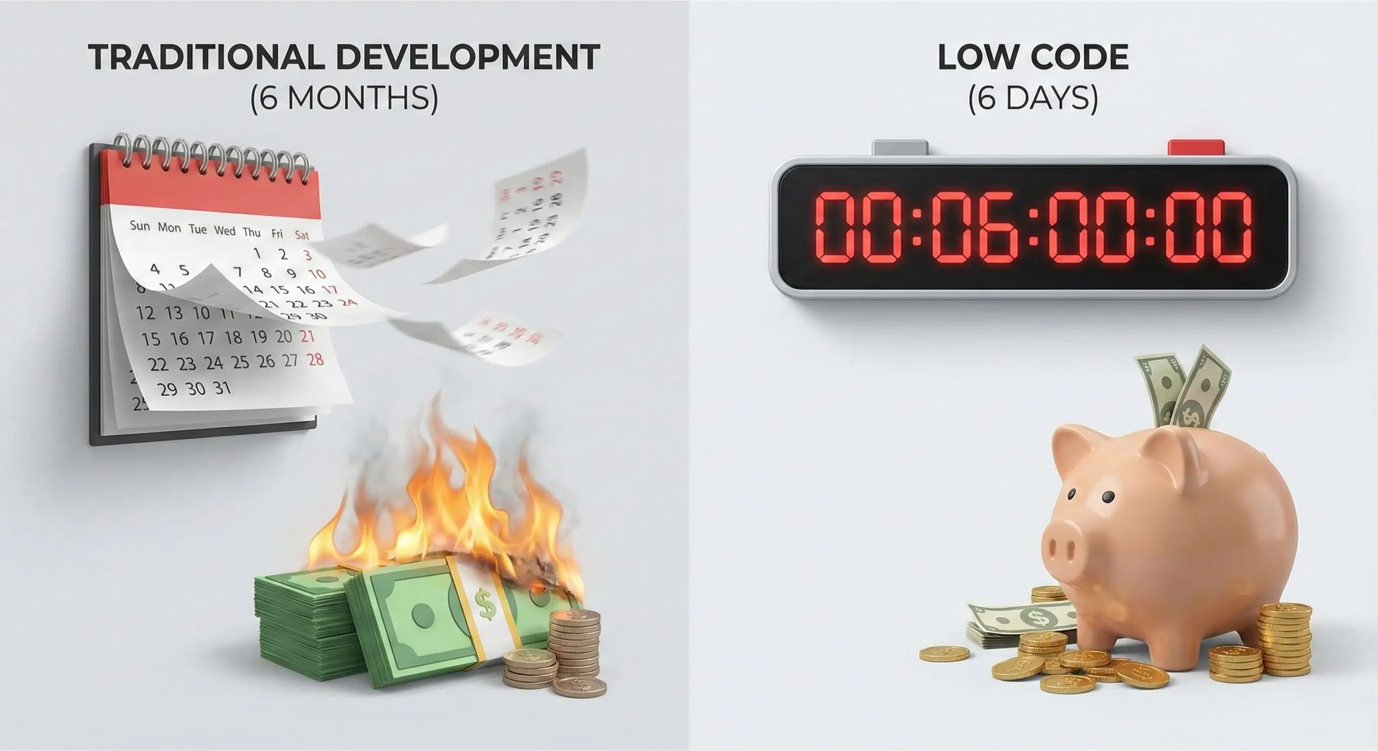 Mobile business apps on smartphone