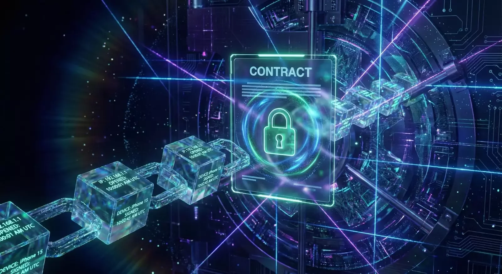 Mobile digital signature interface on smartphone