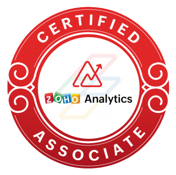 Zoho Analytics Certified Expertise -BMI