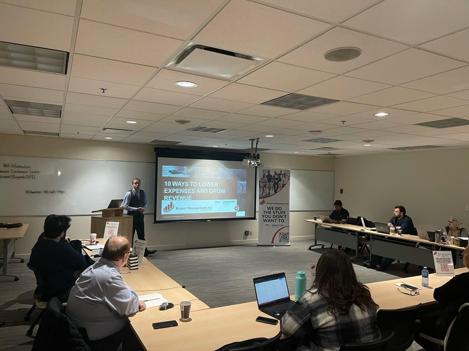 BMI attended the Zoho user group in Edmonton