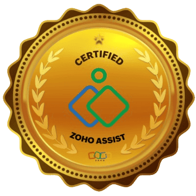 Zoho Assist Badge