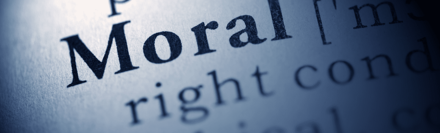 Which came first, the internal morals that shaped the laws, or the external laws that shaped our internal morals?