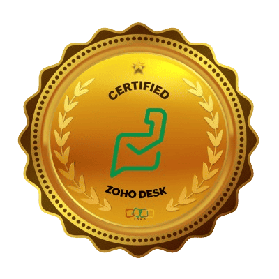 Zoho Desk Badge