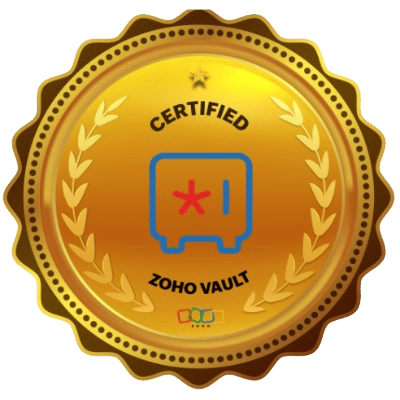 Zoho Vault Badge