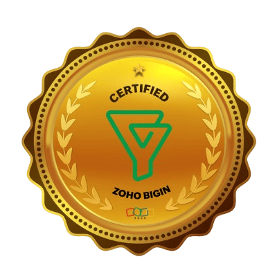 Zoho Bigin Badge
